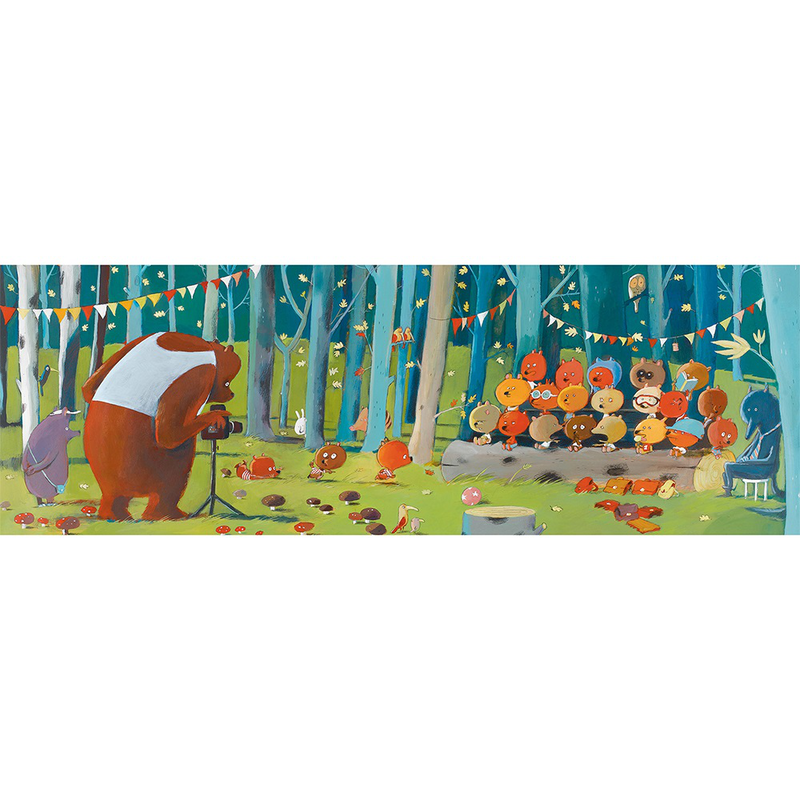 Djeco puzzles gallery forest friends - 100 pcs - fsc mix, , medium-null