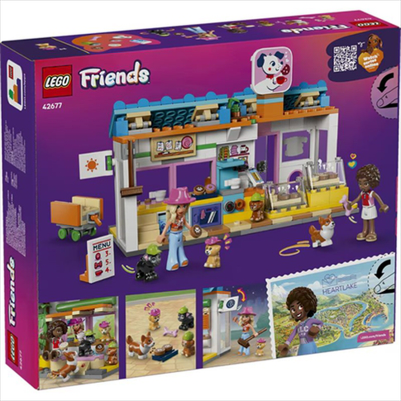 Lego 42677 friends - dog treats bakery, , medium-null