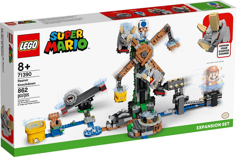 Lego super mario 71390 reznor knockdown expansion set, , medium image number null