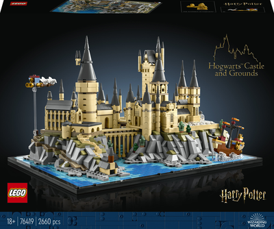 Lego harry potter hogwarts castle and grounds 76419 for ages 18+ 2660pcs, , medium