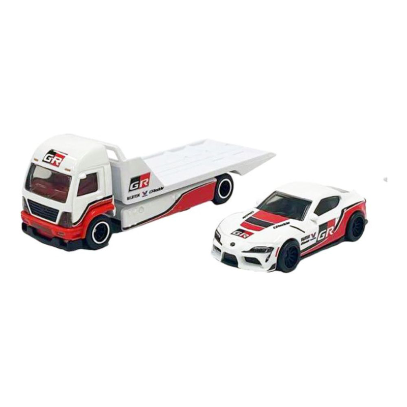 Product image: Hot wheels 1:64 2021 toyota gr supra & aero lift – team transport #37 grk65 flf56 die-cast model, , medium-null