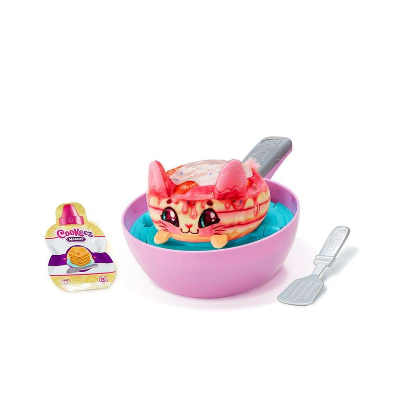Cookeez makery pancake treatz plush surprise, , medium-null