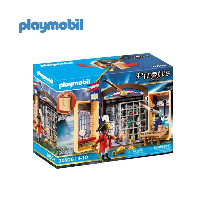 Playmobil pirate adventure play box, , medium-null