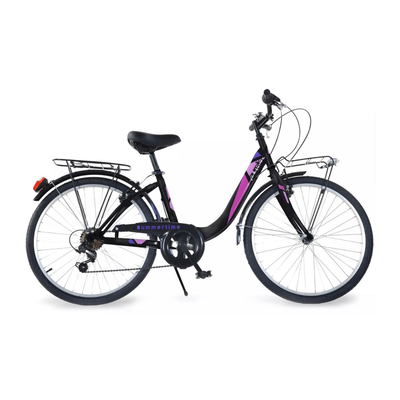Aurelia bicycle 6v roadster bike black 26inc, , medium