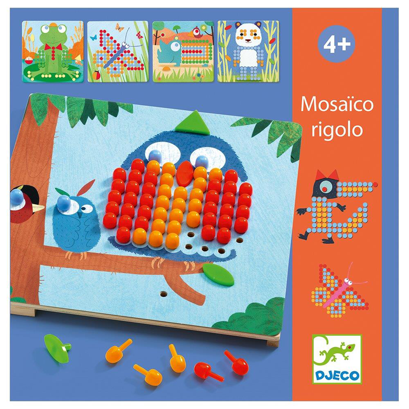Product image: Djeco mosaico rigolo educational games, , medium-null