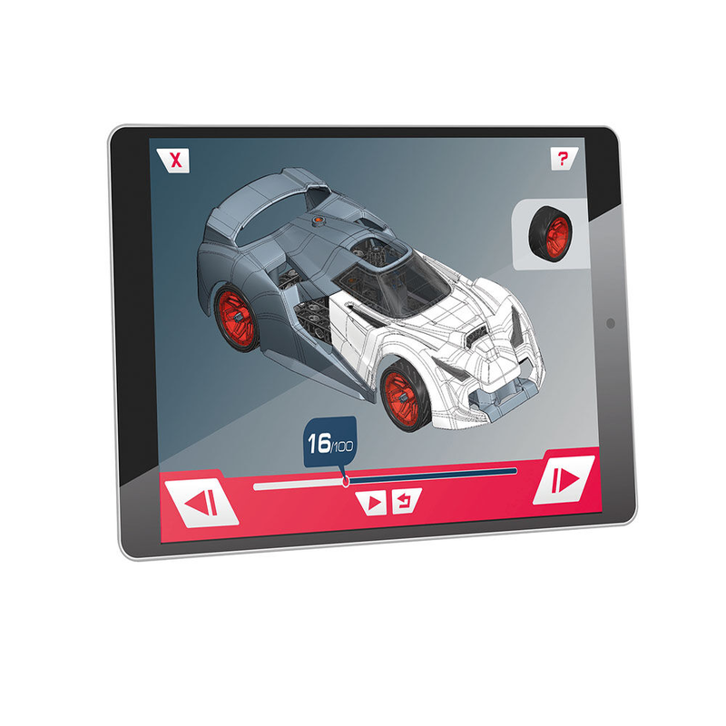 Product image: As science and play build educational robot game mechanics laboratory hypercar for ages 8+ 63652, , medium-null