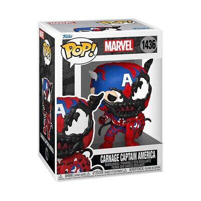 Pop funko! Marvel: carnage captain america figure, , medium
