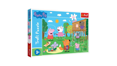 Puzzle peppa με φίλους στην παιδική χαρά 24 κομμάτια για 3+ ετών trefl, , medium