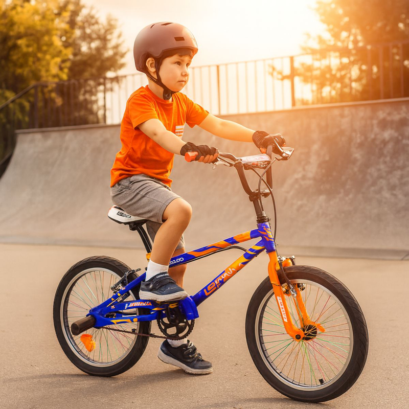 Product image: Bmx freestyle bike 6500 παιδικό ποδήλατο δρόμου & acrobatic street 20″, μπλε 8+ ετών, , medium-null