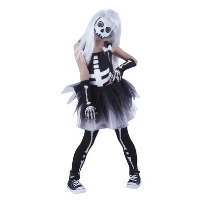 Scary skeleton halloween costume, , medium
