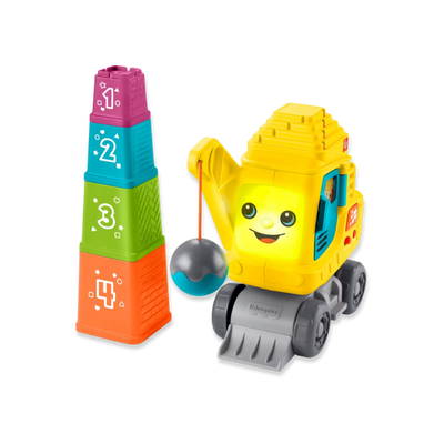 Fisher price count & stack crane 9-36m, , medium