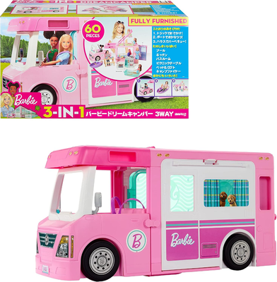 Barbie 3in1 dream camper ghl93 3y+, , medium