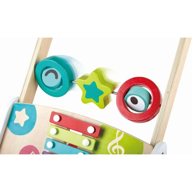 Hape early melodies wooden my first musical walker e0383a, , medium-null