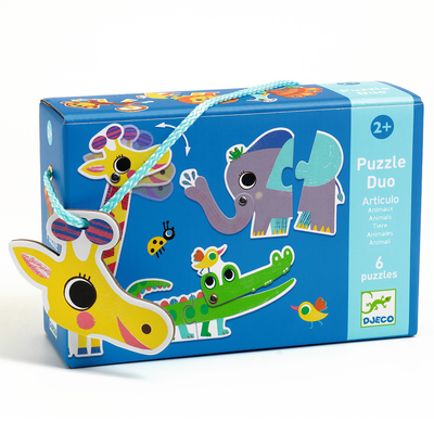 Articulo animals puzzle duo