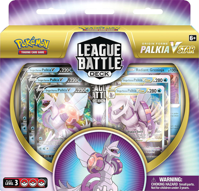 Pok&eacute;mon tcg: origin forme palkia vstar league battle deck, , medium