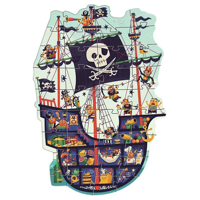 Product image: The pirate ship 36 pcs giant, , medium-null