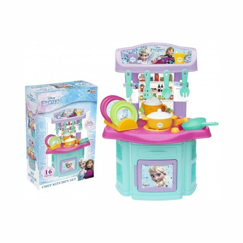 &Pi;&alpha;&iota;&delta;&iota;&kappa;ή &kappa;&omicron;&upsilon;&zeta;ί&nu;&alpha; disney frozen II chef kitchen set &gamma;&iota;&alpha; 3+ &epsilon;&tau;ώ&nu;, , medium-null
