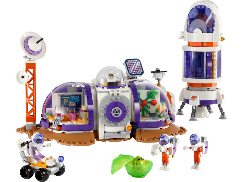 Lego friends 42605 mars space base and rocket, , medium-null