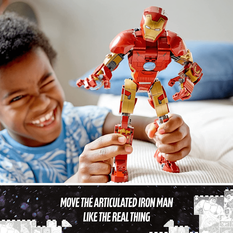 Lego marvel iron man figure, , medium-null
