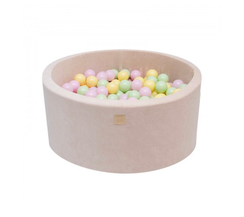 Meowbaby® foam ball pit model spring ready set with 250 balls baby ball pool, , medium image number null