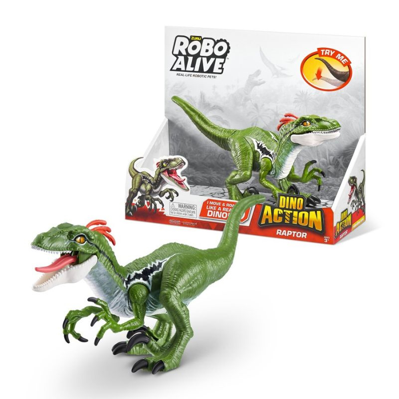 Product image: Zuru robo alive action raptor 7172, , medium-null