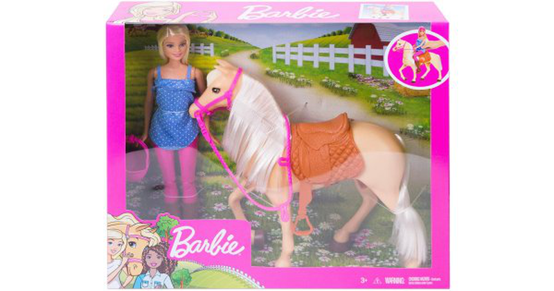 Barbie doll  horse fxh13, , medium-null