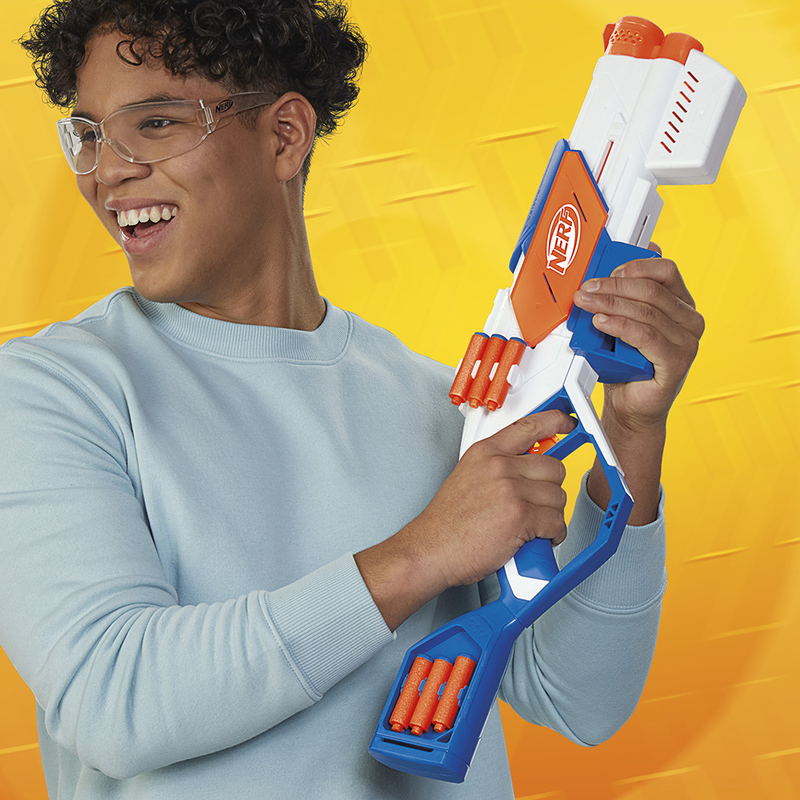 Nerf n series strikeback blaster &18 darts g0218 8y+, , medium image number null
