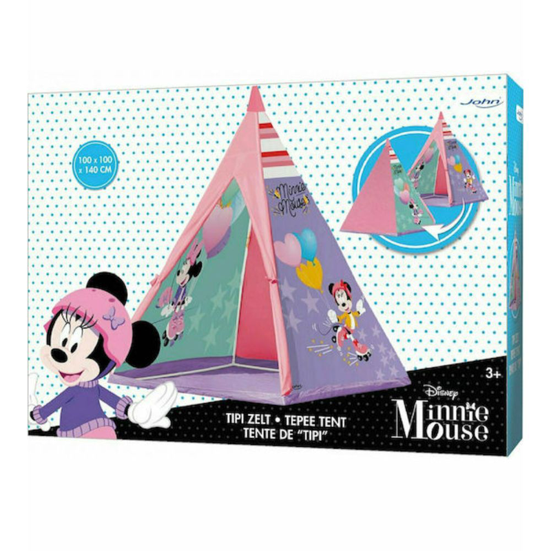Παιδική σκηνή ινδιάνικη minnie mouse πολύχρωμη για 3 χρονών και άνω 7117, , medium-null