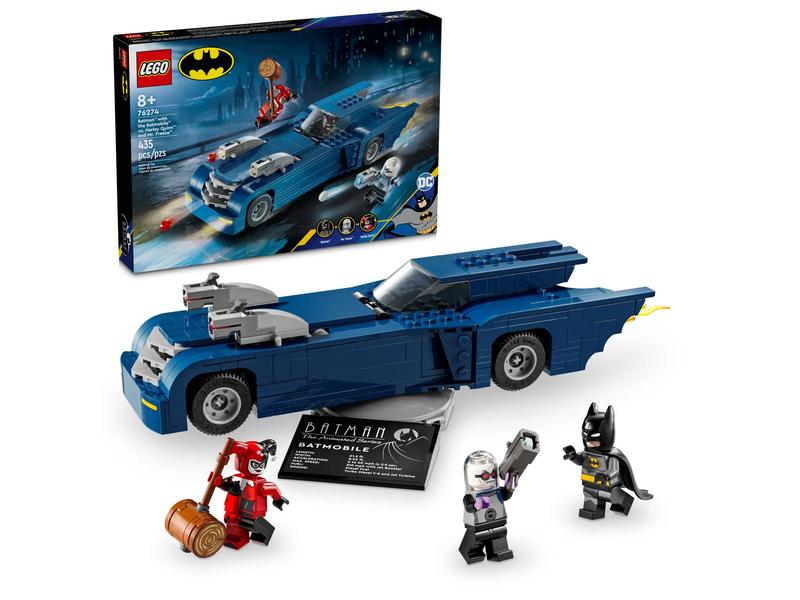 Lego 76274 dc batman the batmobile vs harley quinn and mr freeze-null