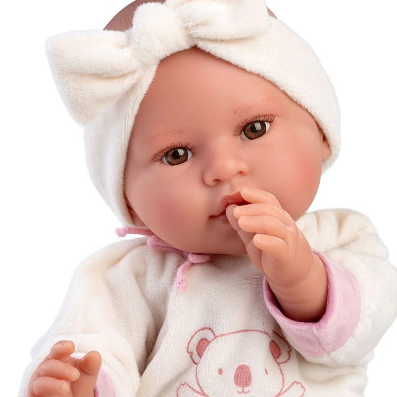 Llorens baby leo lloron - crying doll with baby sounds 45cm 74512, , medium-null
