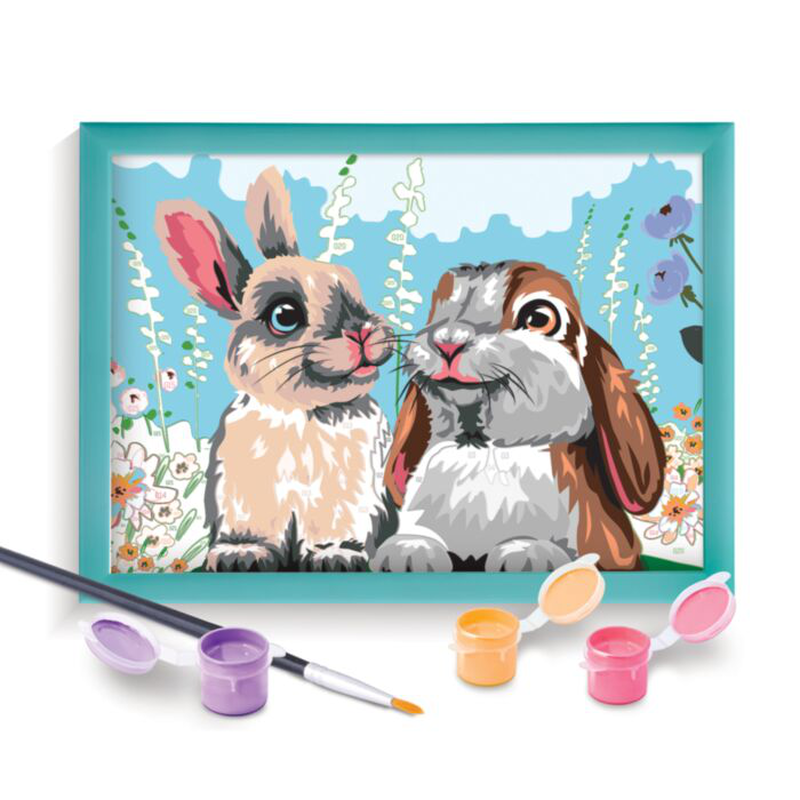 Product image: As paint & frame cute bunnies 41011 9y+, , medium-null