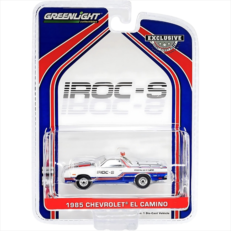 Greenlight 1985 chevrolet el camino ss international race of champions iroc official pace car iroc-s, , medium-null