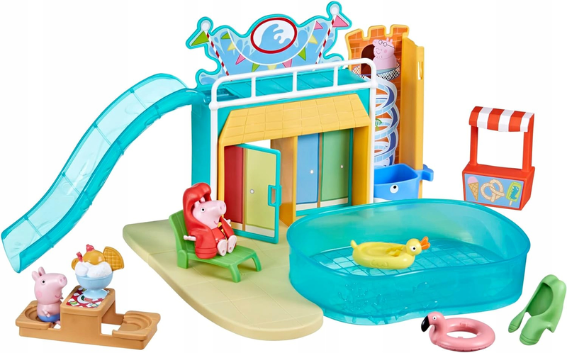 Peppa pig waterpark playset f6295 3y+, , medium image number null