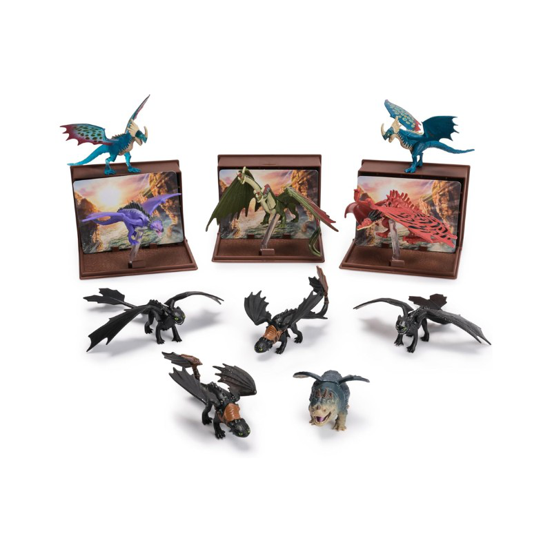 Dreamworks how to train your dragon mini collectible dragon figure, , medium-null