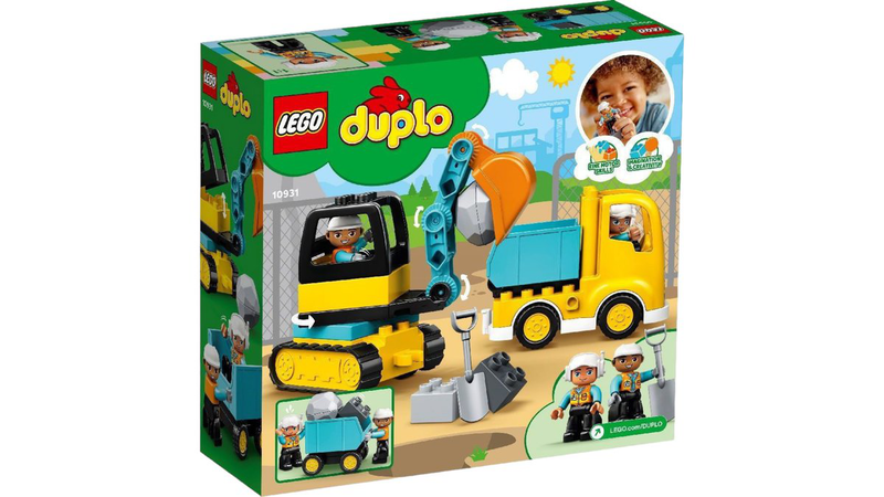 Duplo truck & tracked excavator best sale