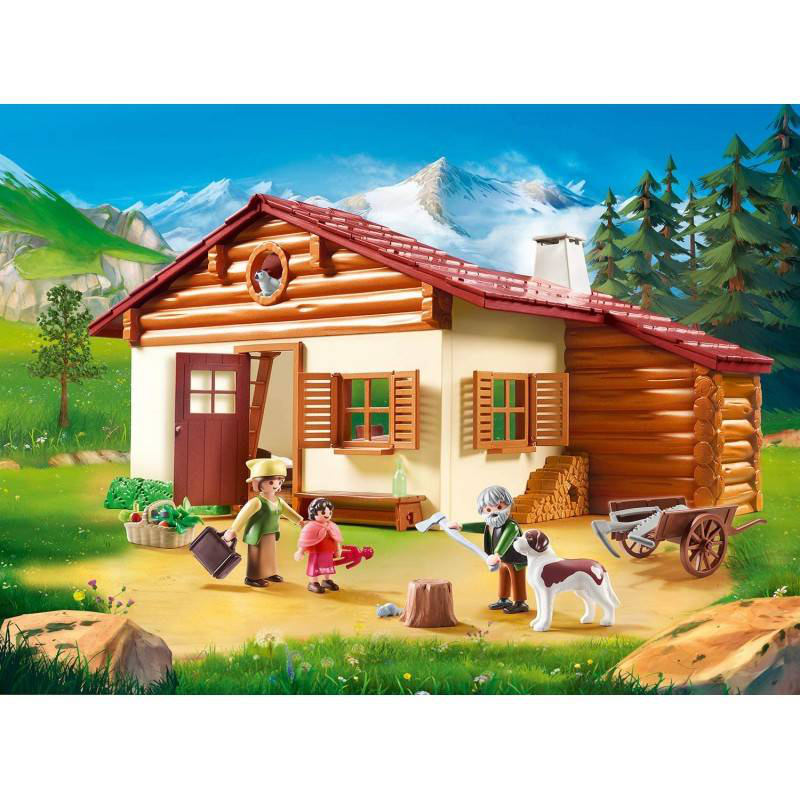 Playmobil 70253 heidi at the alpine hut, , medium image number null