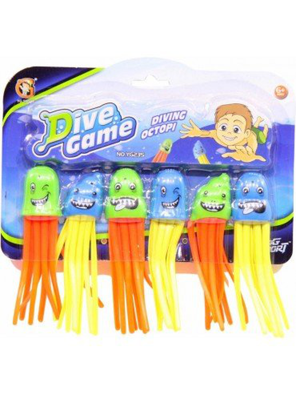 Diving octopuses, , medium-null