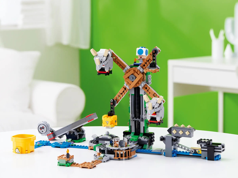 Lego super mario 71390 reznor knockdown expansion set, , medium image number null