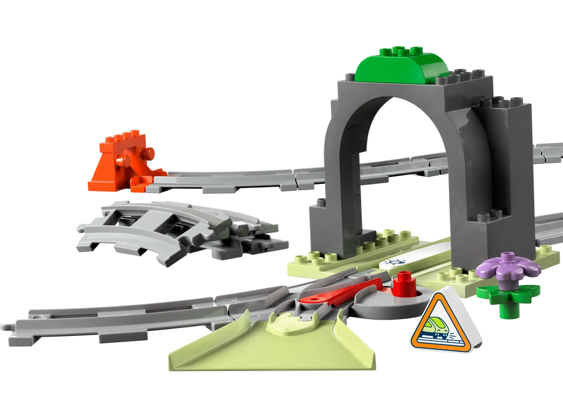 Lego duplo 10425 train tunnel and tracks expansion set, , medium-null