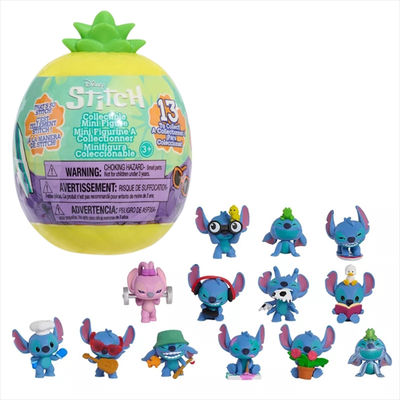 Lilo  stitch mini collectible figures - stitch hobbies mystery capsule