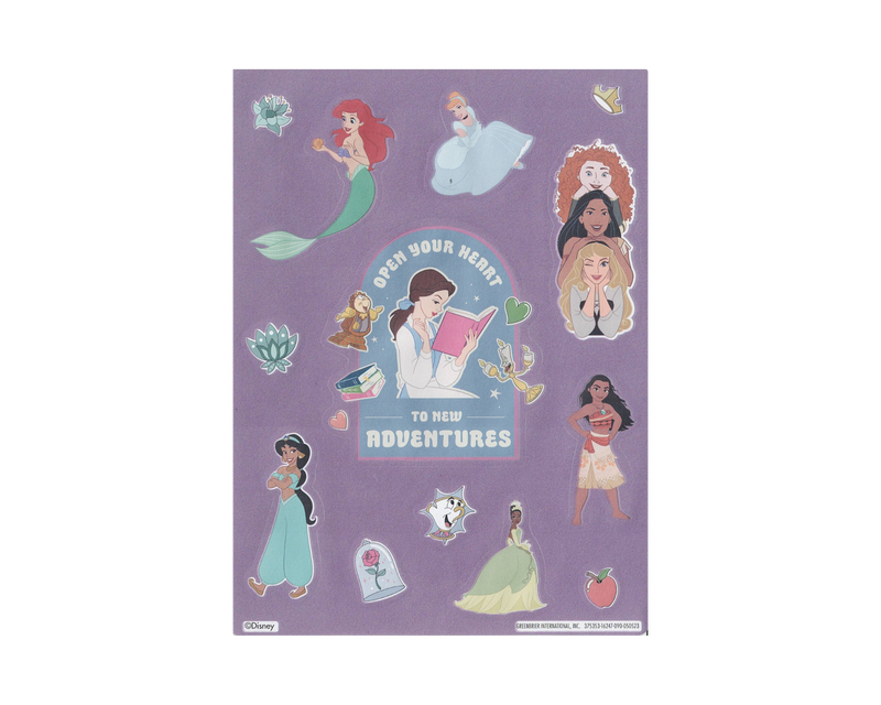 Product image: Enchanting velvet disney princess stickers: a pack of 50 magical moments for kids, , medium-null