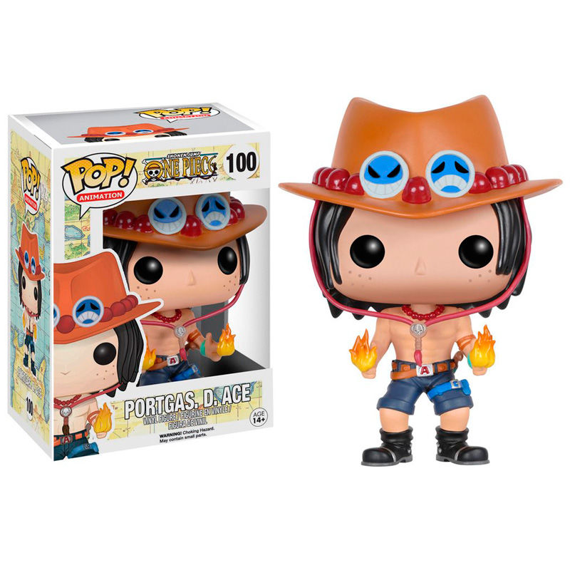 Pop funko! Animation: one piece: portgas d. Ace figure, , medium-null
