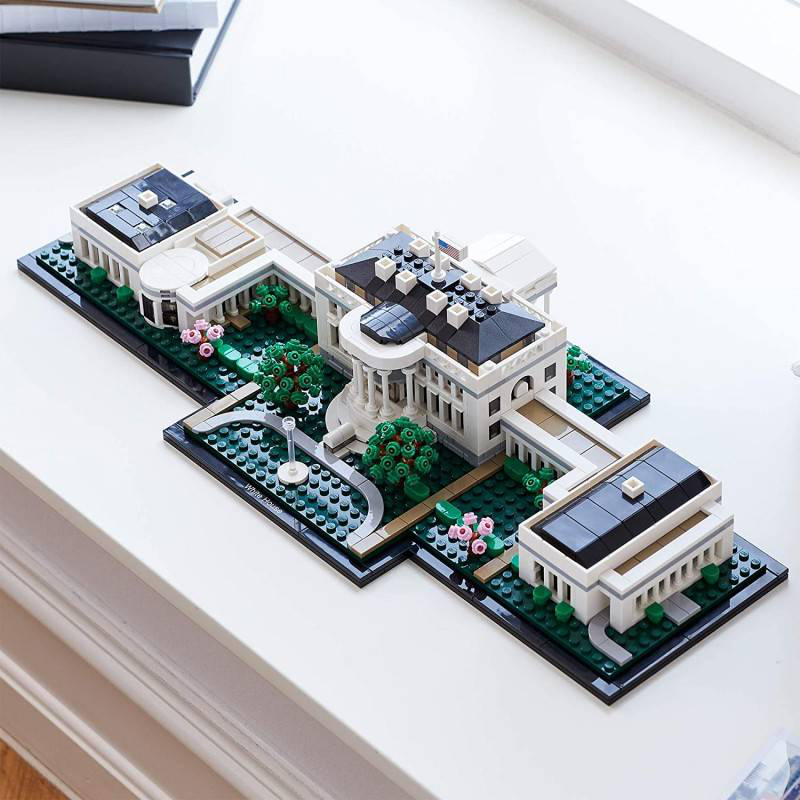 Lego architecture the white house model, landmark collection for adults, , medium image number null
