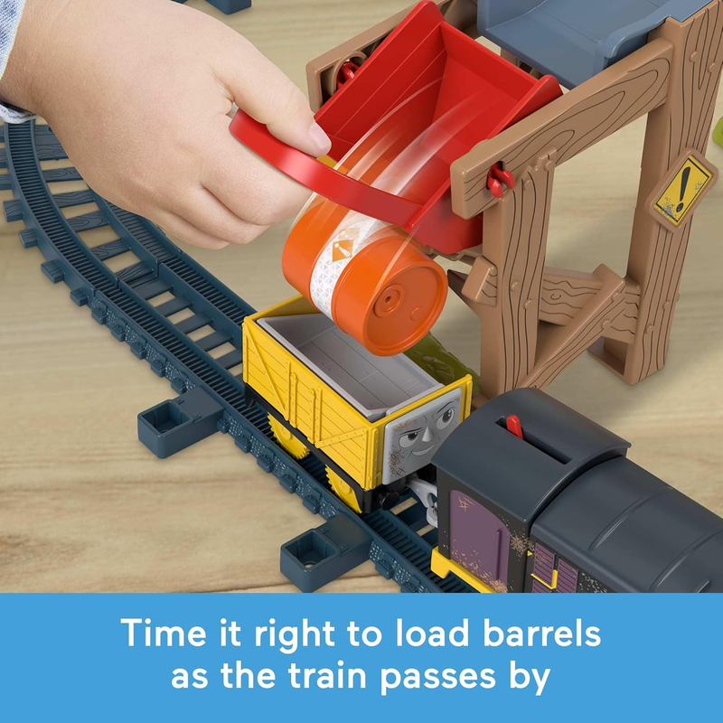 Thomas & friends diesel's lift & load construction set, , medium-null