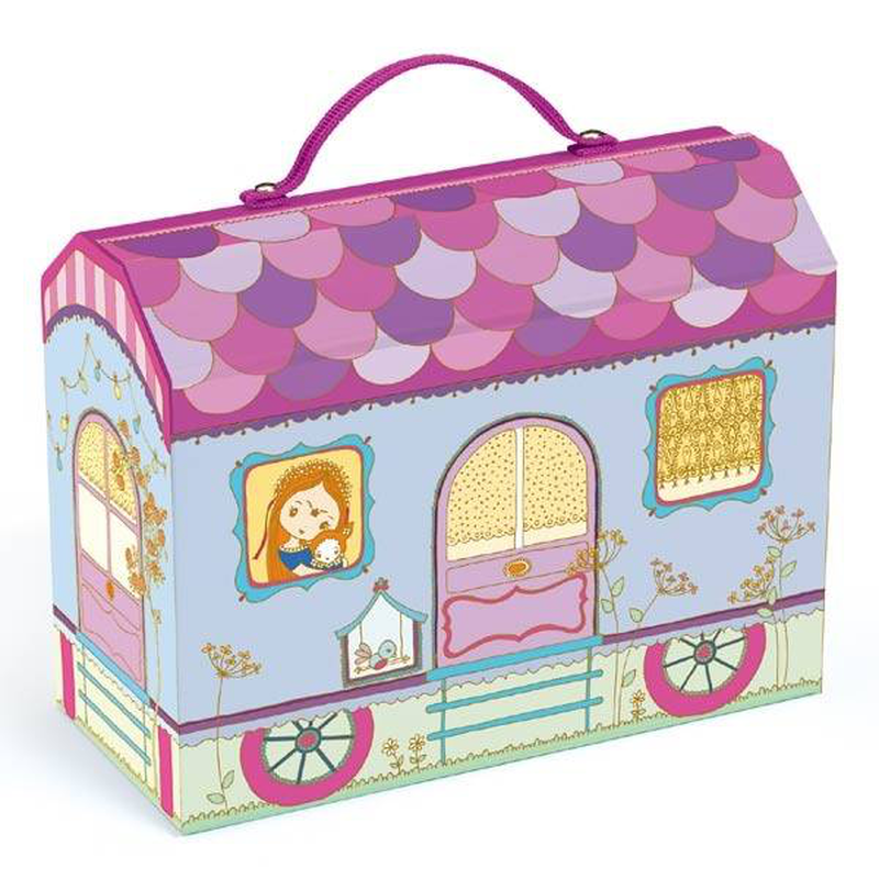 Product image: Djeco imaginary world - tinyly bluchka & indie house, , medium-null