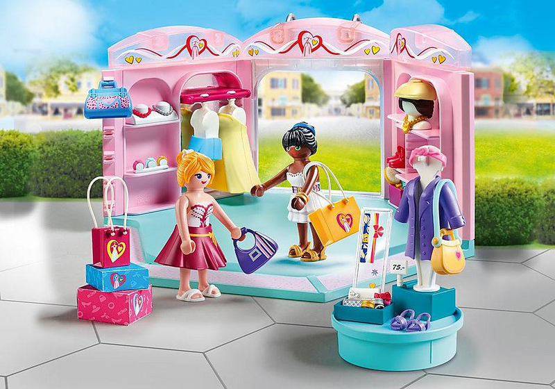 Playmobil 70591 city life fashion store playset with figures, , medium-null