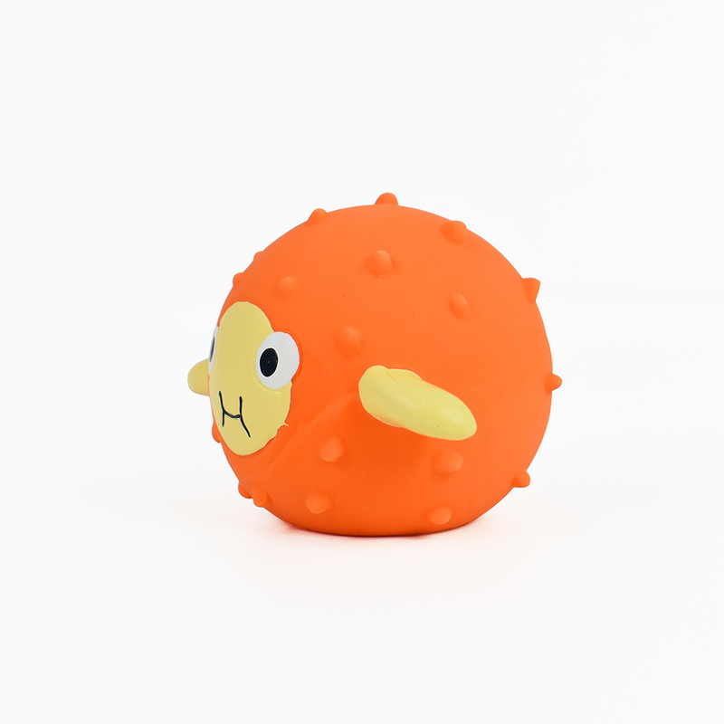 Splash puffer pool latex toy orange, , medium-null