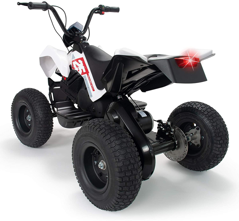 Product image: Injusa - 6025-quad x-treme zero 24v with 3 speeds, inflatable wheels, rear suspension and led lights, , medium-null