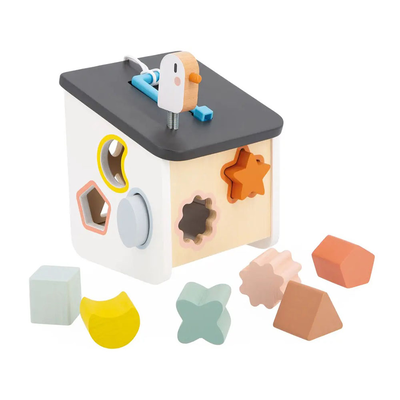 House of bird shapes sorter
