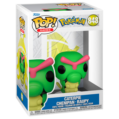 Pop funko! Games: pokemon caterpie figure, , medium